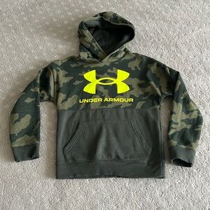 Under Armour Camo Hoodie - Youth Small
